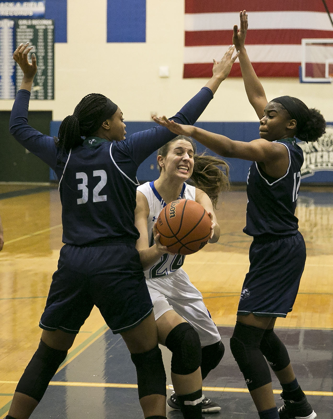 Colonial Forge at Riverbend girls basketball